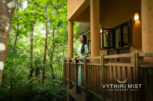 Vythiri Mist Resort offers eco-luxury accommodations