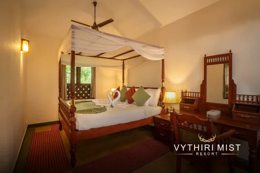 Relaxing ambiance of Vythiri Mist Resort