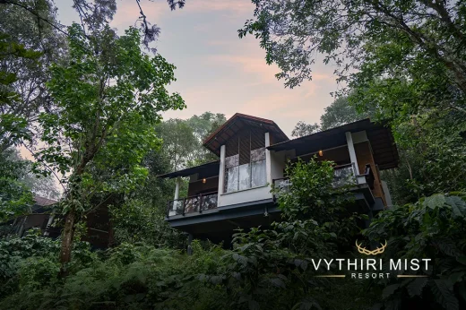 luxury resort in Wayanad with private pool and forest views